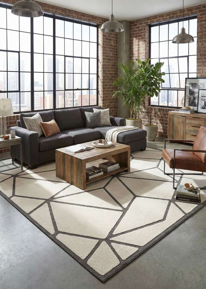 10' x 13' Prismatic Rug