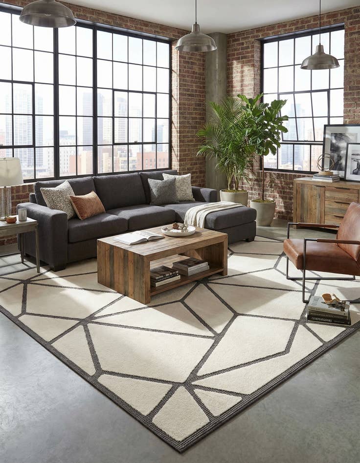 Detail image of 10' x 13' Prismatic Rug