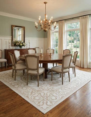 10' 8 x 10' 8 Hermitage Square Rug
