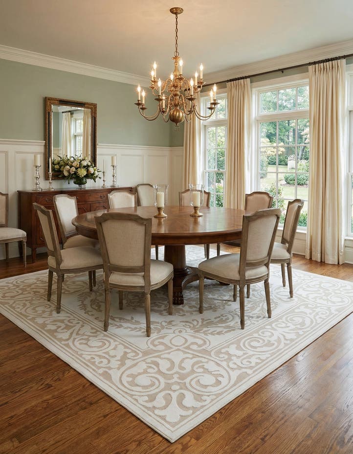 10' 8 x 10' 8 Hermitage Square Rug