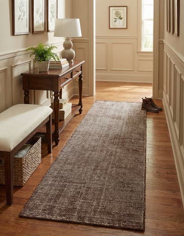 2' x 8' Hand Woven Jill Zarin English Manor Wool Runner Rug