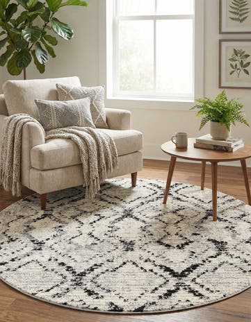 5' x 5' Tucson Round Rug