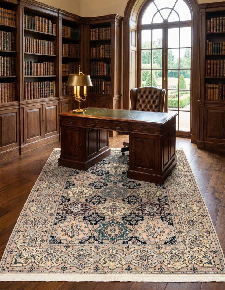 Detail image of 5' 8 x 8' 7 Nain Rug