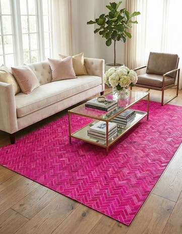 5' x 7' 9 Cowhide Rug