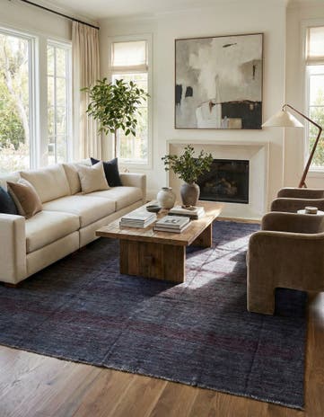 8' 2 x 10' Hand Knotted Moroccan Wool Rug