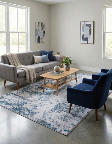 5' x 8' Washable Timeless Rug