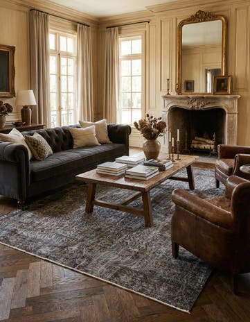 6' 3 x 9' 10 Ultra Vintage Wool Rug