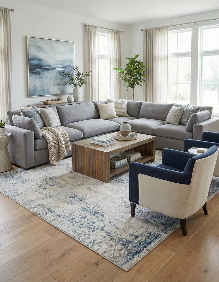 Detail image of 10' x 13' Caspian Rug