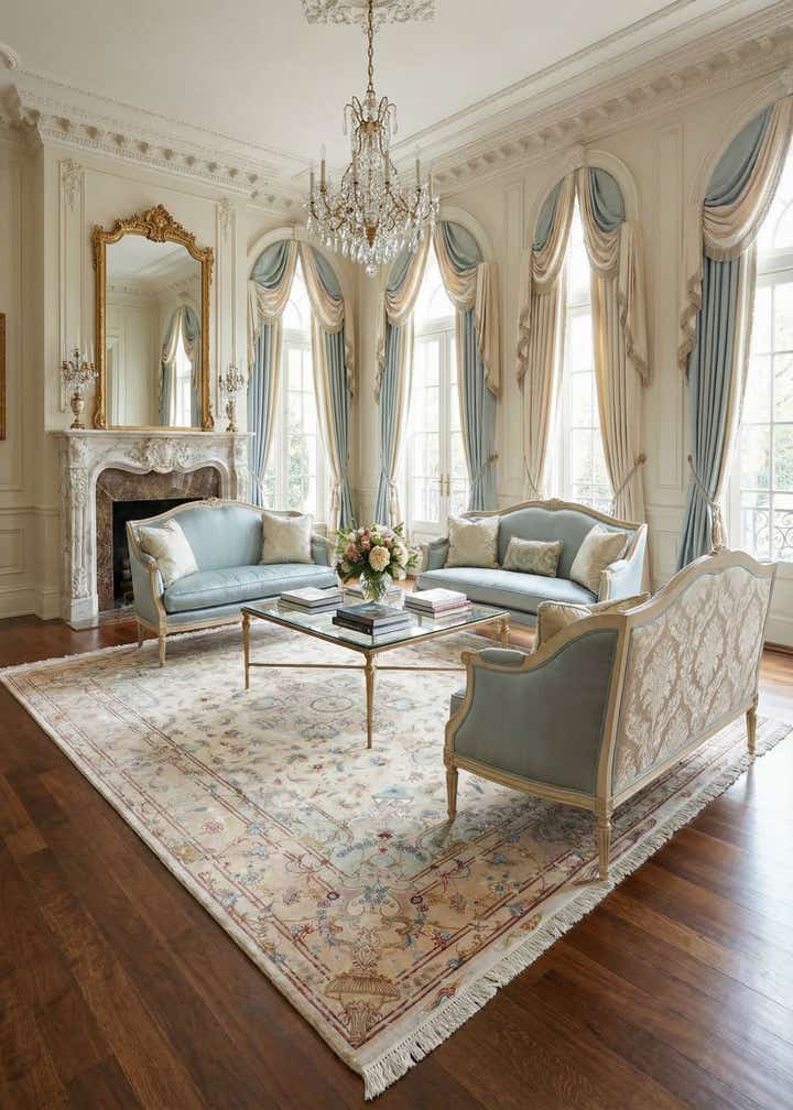 6' 6 x 9' 10 Hand Knotted Tabriz Persian Rug