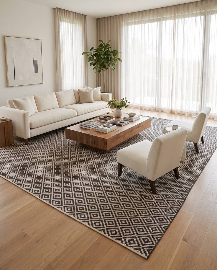 Detail image of 10' x 14' Easy-Clean Jill Zarin Costa Rica Indoor / Outdoor Rug