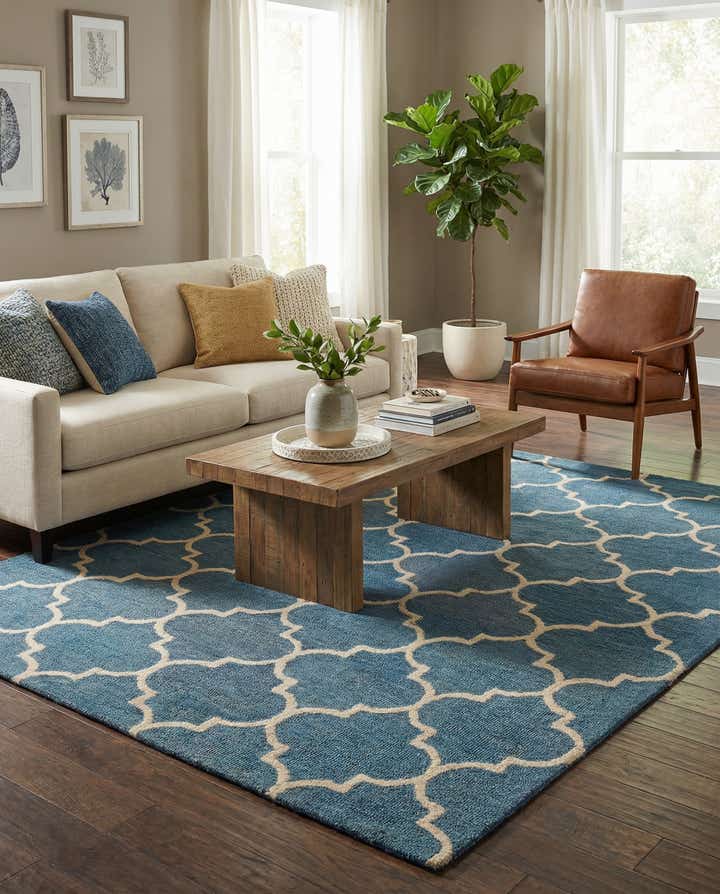 5' 1 x 8' Luna Wool Rug