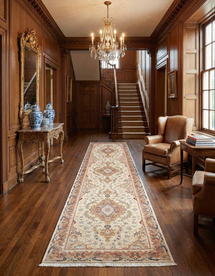 Detail image of 2' 9 x 11' 2 Tabriz Runner Rug