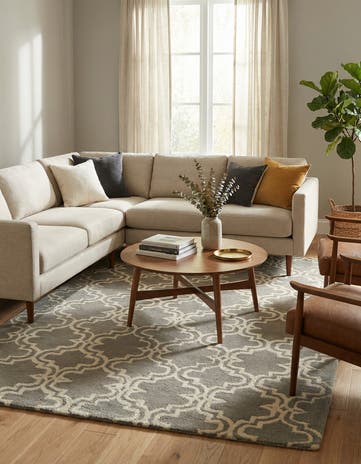 5' x 7' 10 Luna Wool Rug