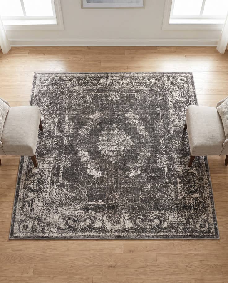 Detail image of 5' 3 x 5' 3 Aarhus Square Rug