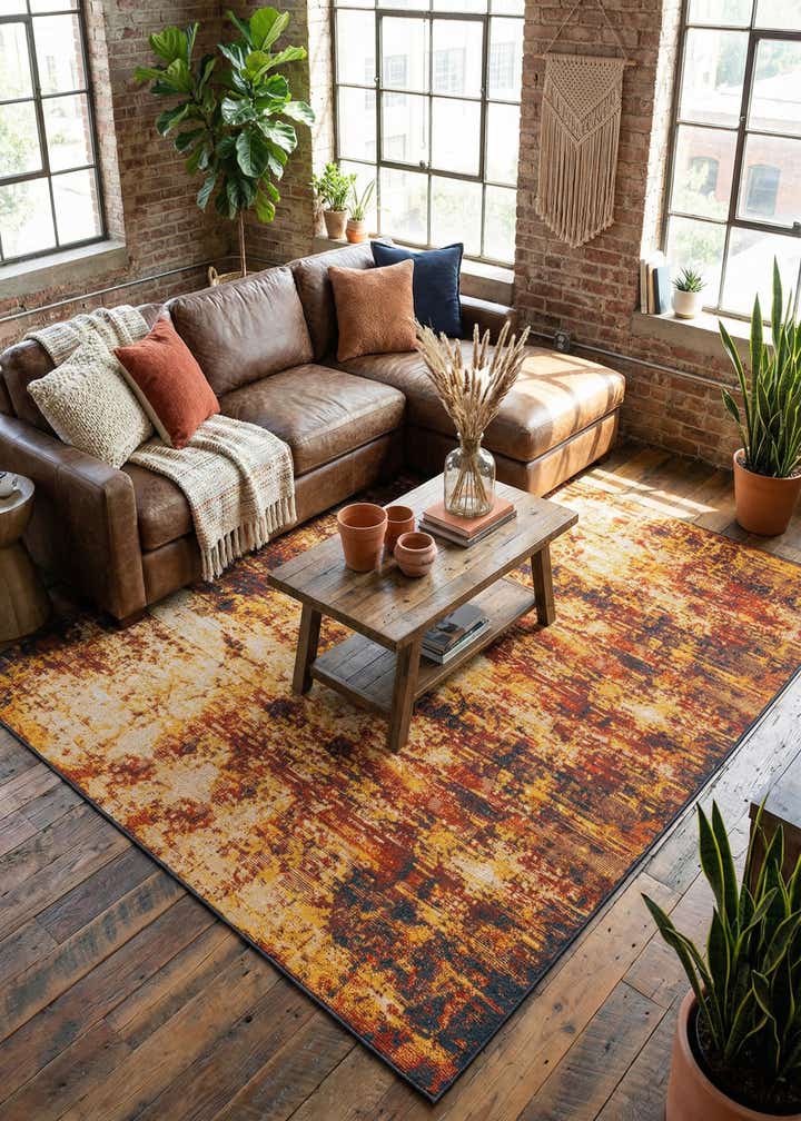 9' x 12' Easy-Clean Coastal Indoor / Outdoor Rug