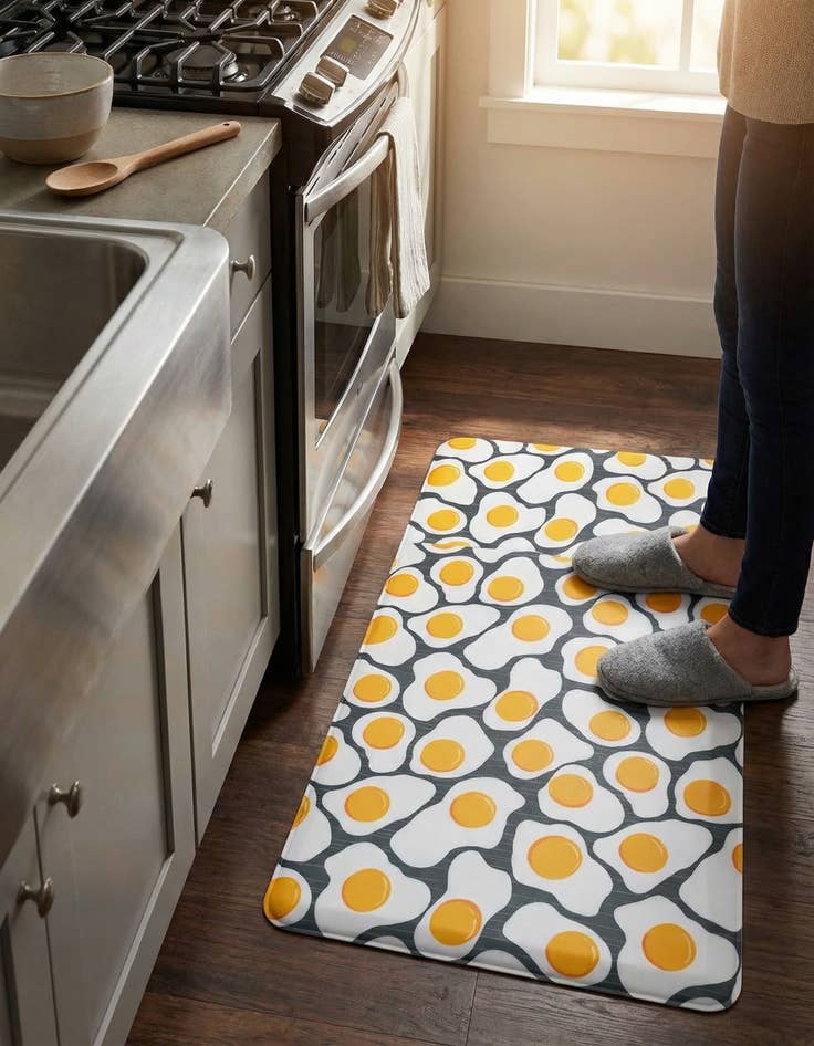 Detail image of  2' x 3' Egg Anti-Fatigue Comfort Mat