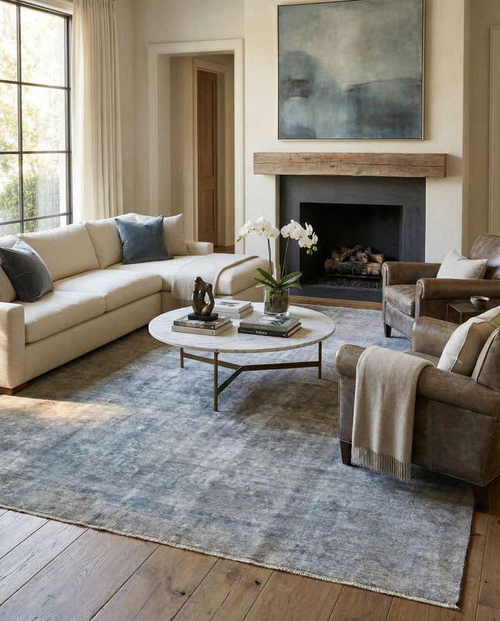 9' x 12' 3 Hand Knotted Ultra Vintage Persian Wool Rug