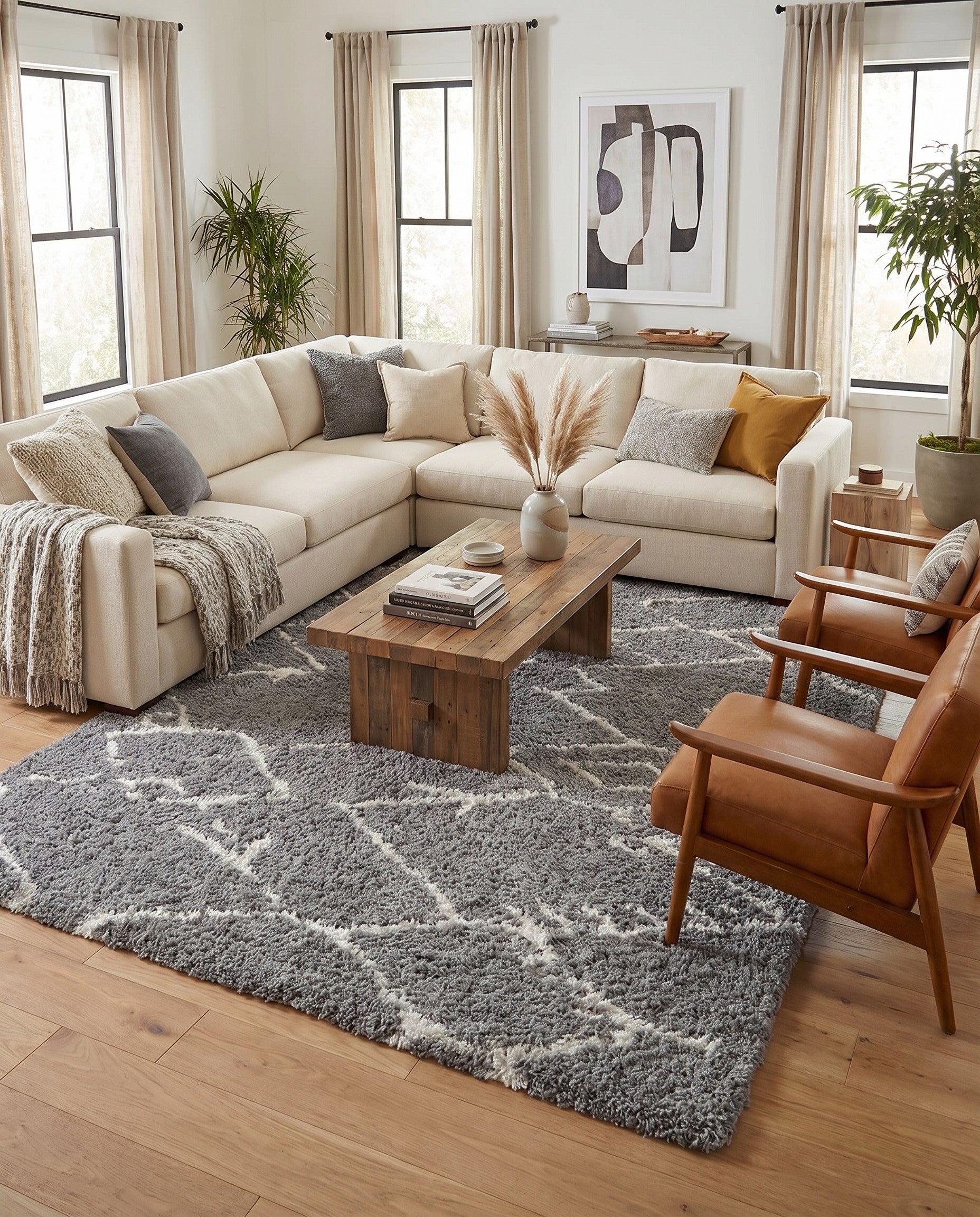 10' x 14' Infinity Shag Rug