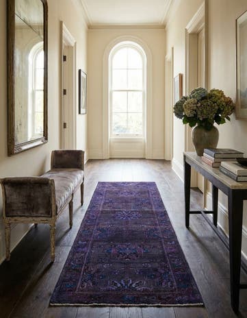 3' 3 x 10' 1 Hand Knotted Ultra Vintage Persian Wool Runner Rug