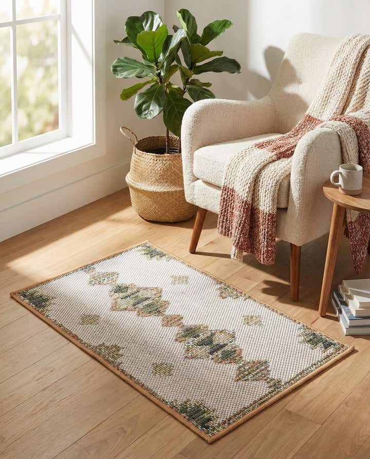 2' x 3' Easy-Clean Baja Indoor / Outdoor Rug