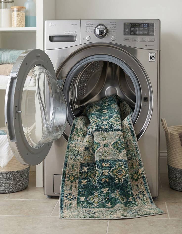 Detail image of 2' 7 x 10'  Washable Alta Runner Rug