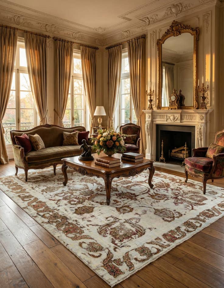 Detail image of 9' 9 x 12' 2 Vintage Royal Rug