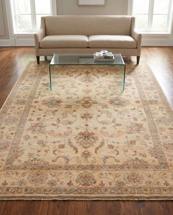 175cm x 250cm Hand Knotted Ziegler Rug