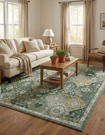 Green Madeline Rug