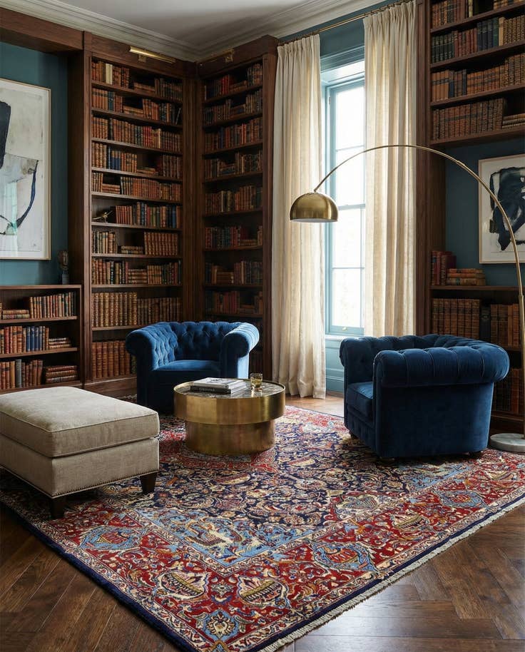 Detail image of 9' 7 x 12' 10 Kashmar Rug