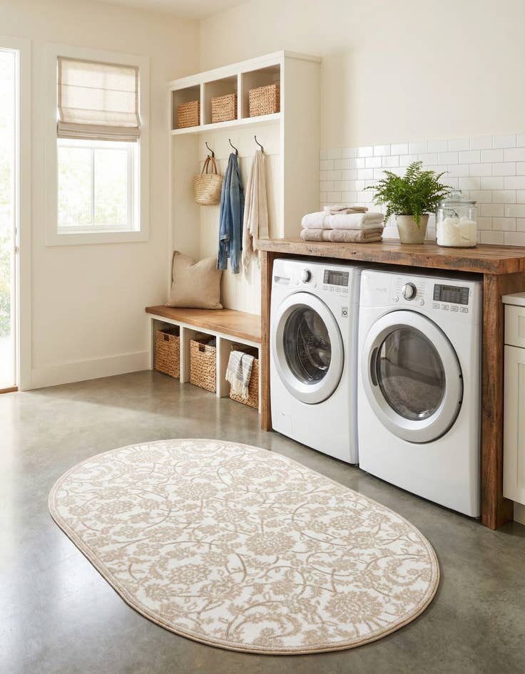 Detail image of 4' x 6' Himalaya Oval Rug