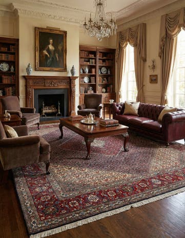 10' x 12' 5 Tabriz Mahi Rug
