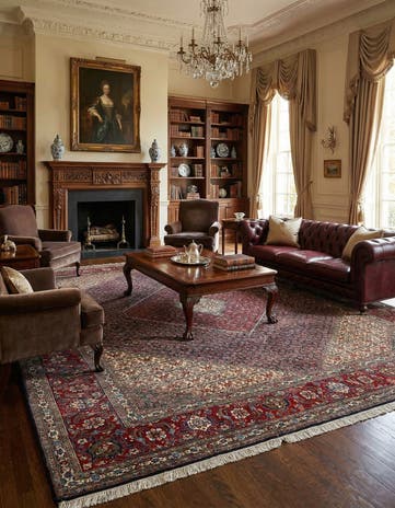 10' x 12' 5 Tabriz Mahi Rug