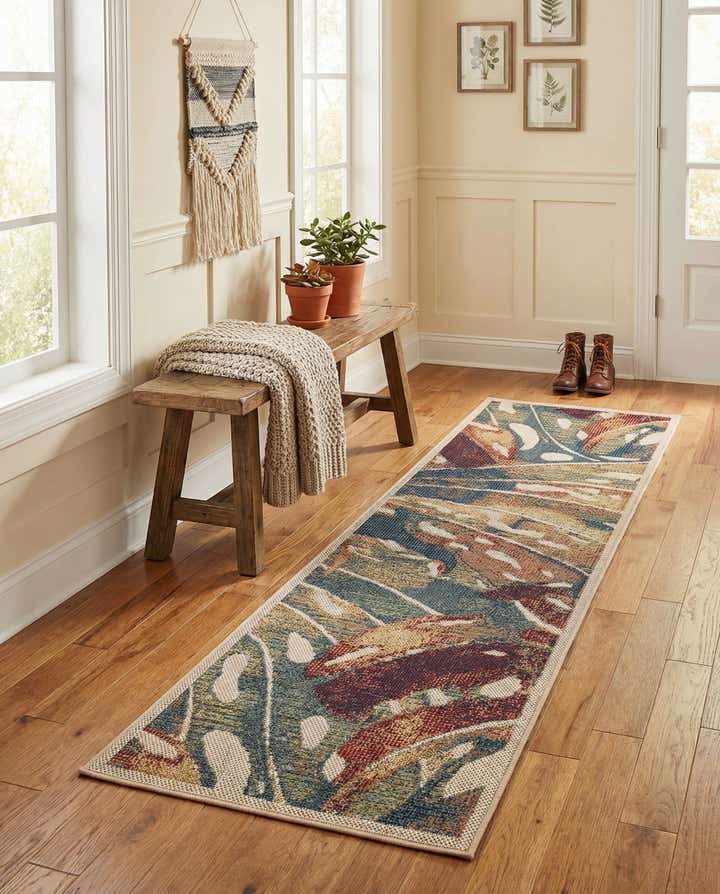 2' x 7' 1 Easy-Clean Baja Indoor / Outdoor Runner Rug