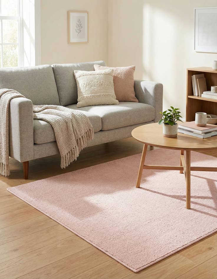 Detail image of 3' 3 x 3' 3 Everyday Solid Square Rug