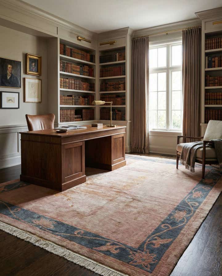 8' 4 x 11' 4 Hand Knotted Tibet Wool Rug