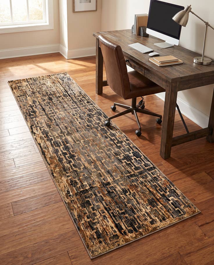 Detail image of 1' 9 x 8' Saturn Rug