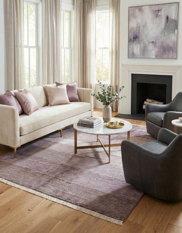 5' x 6' 9 Hand Knotted Darya Wool Rug