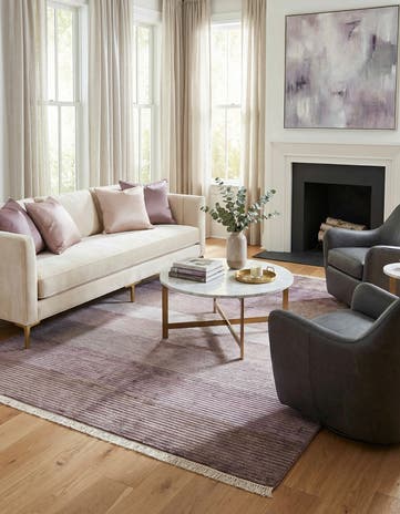 5' x 6' 9 Hand Knotted Darya Wool Rug