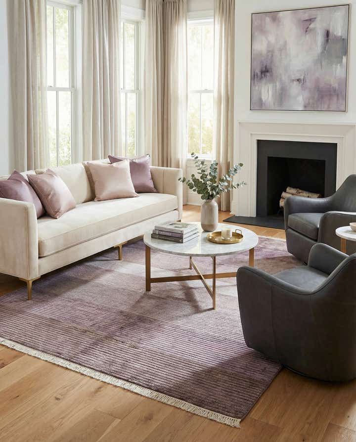 5' x 6' 9 Hand Knotted Darya Wool Rug