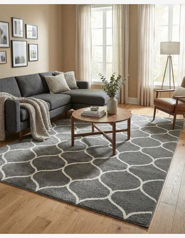 7' x 10' Trellis Frieze Rug