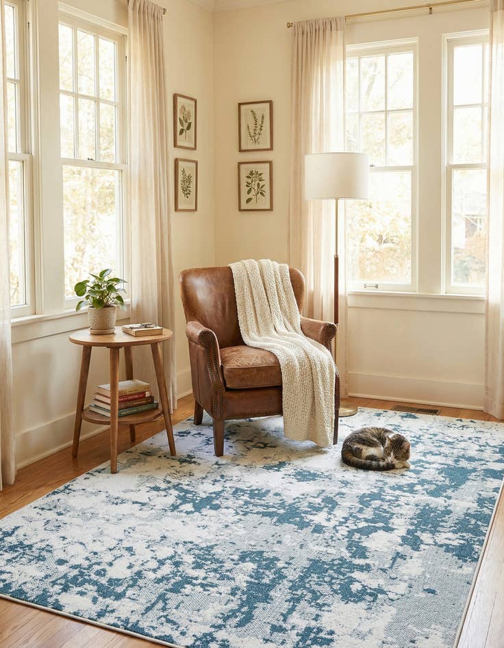 Detail image of 5' 3 x 8' Abbey Rug