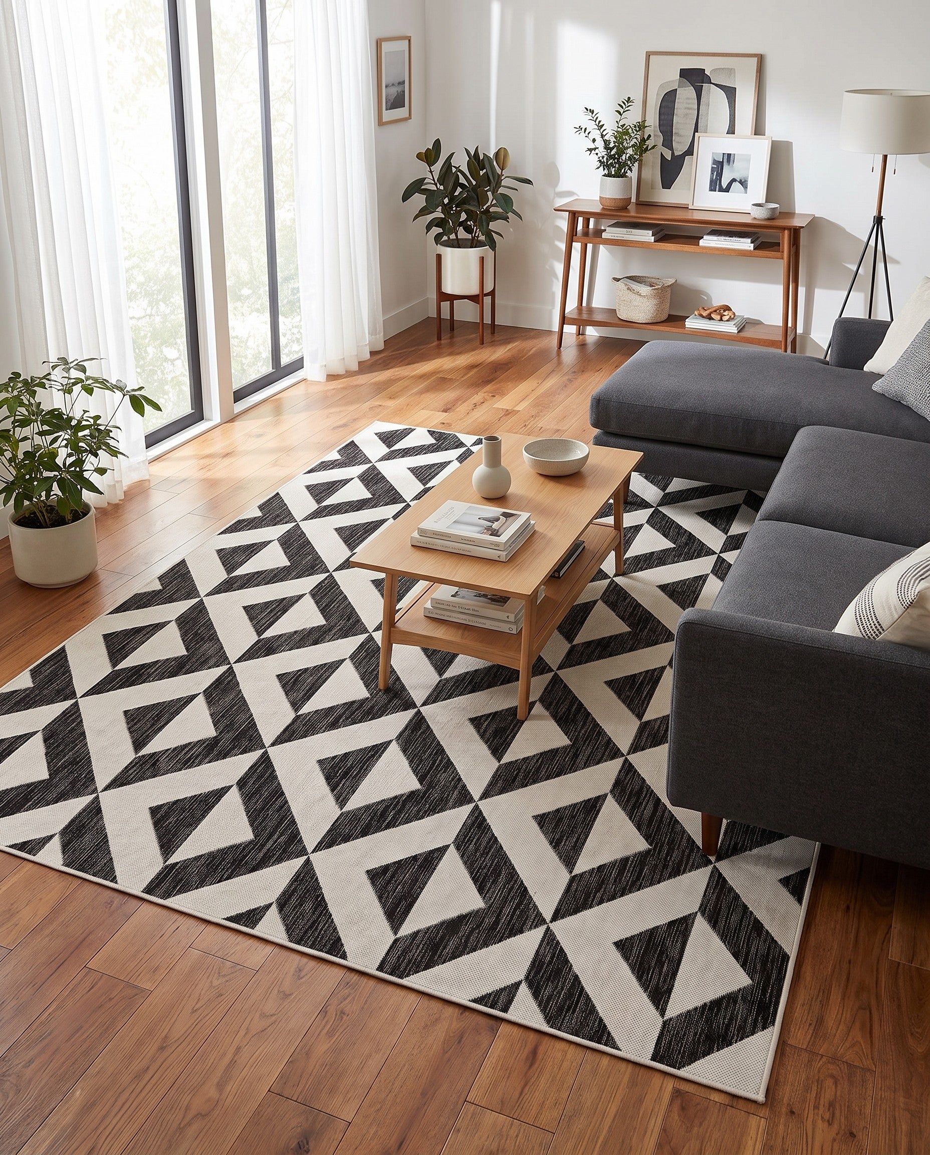 7' x 10' Easy-Clean Jill Zarin Napa Indoor / Outdoor Rug