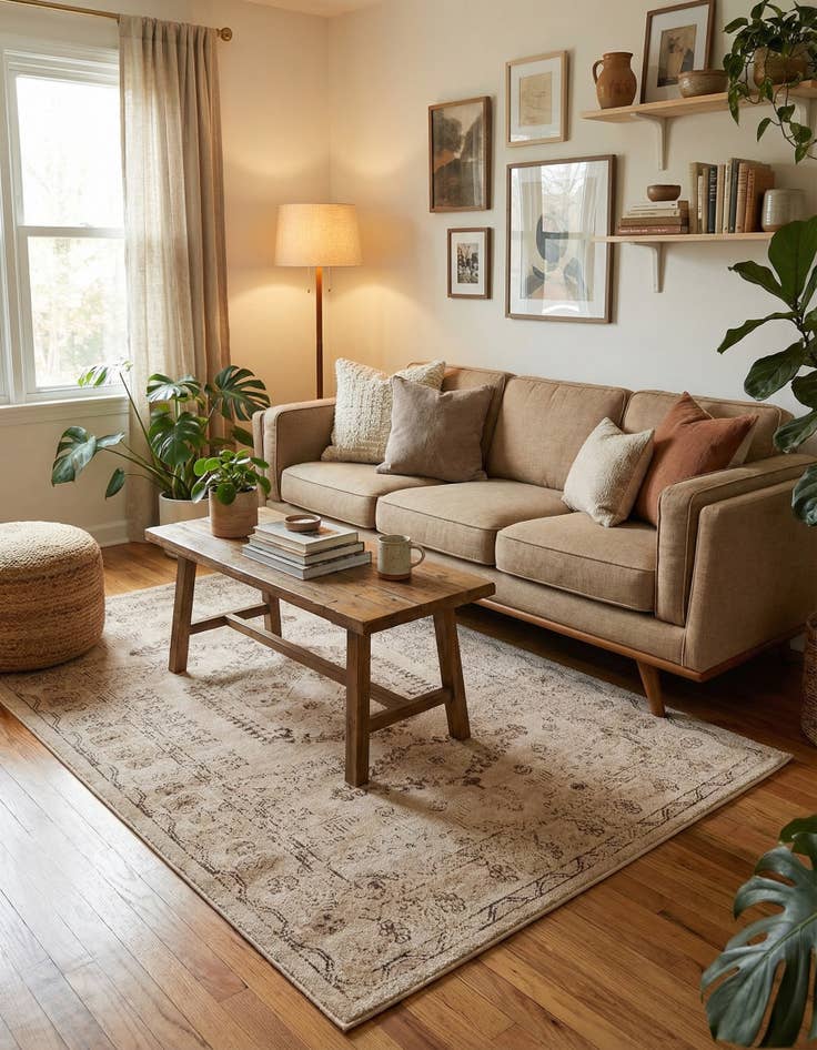 Detail image of  5' x 8' Eden Rug