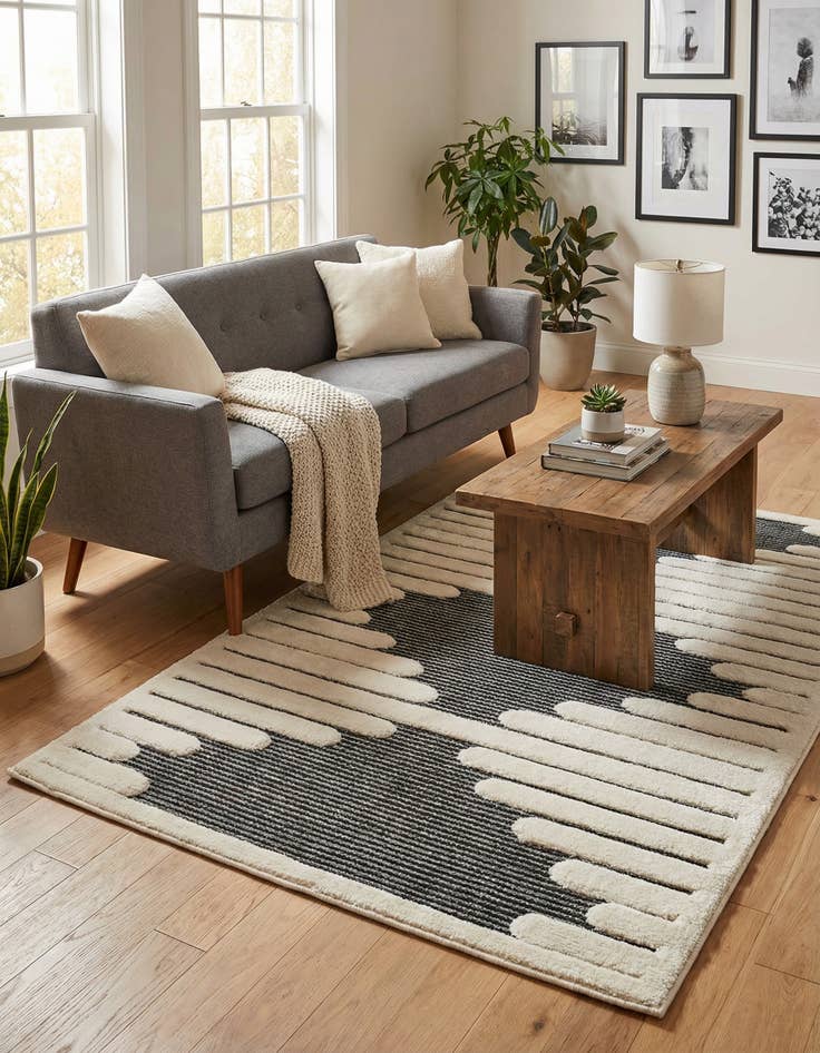 Detail image of  4' x 6' Prismatic Rug