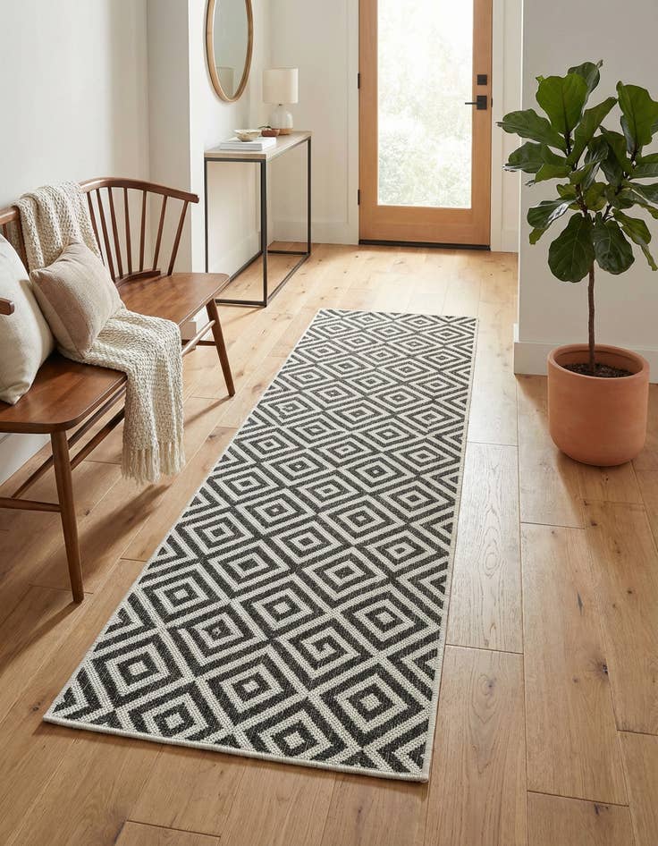 Detail image of 2' x 5' 3 Easy-Clean Jill Zarin Costa Rica Indoor / Outdoor Runner Rug