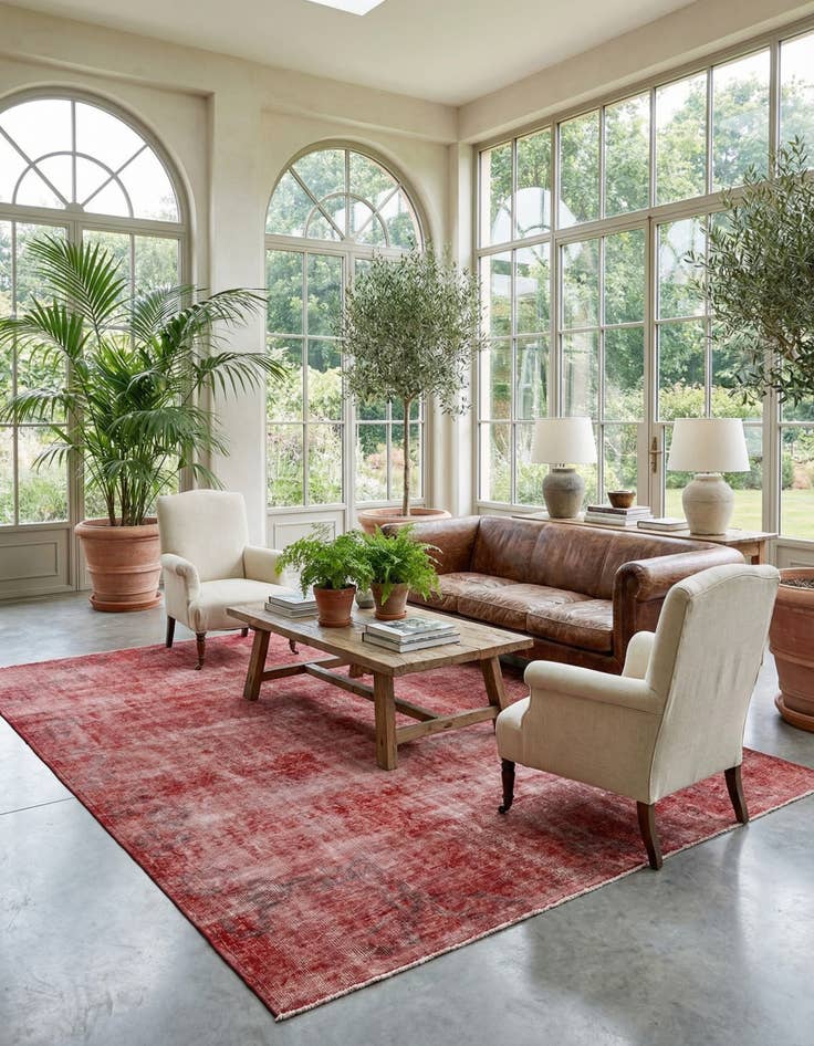 Detail image of 7' 9 x 12' Vintage Royal Wool Rug