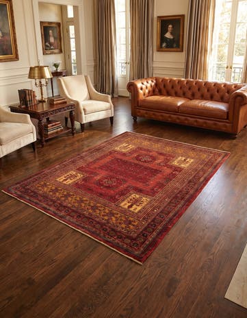 5' 7 x 7' 8 Kashkuli Rug