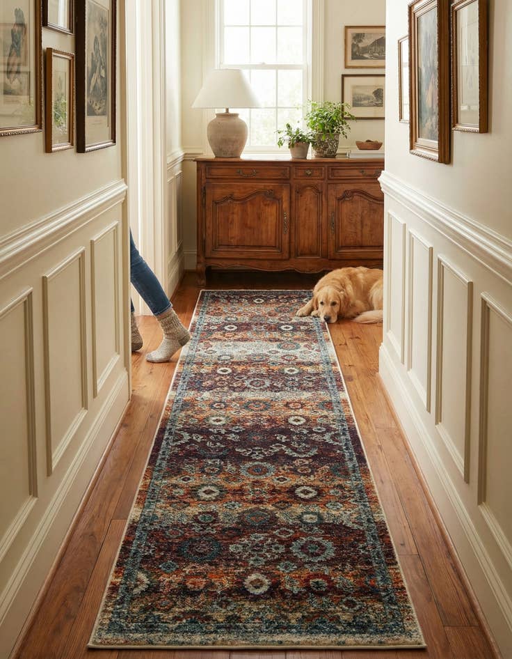 Detail image of  2' 7 x 13' Isabella Runner Rug