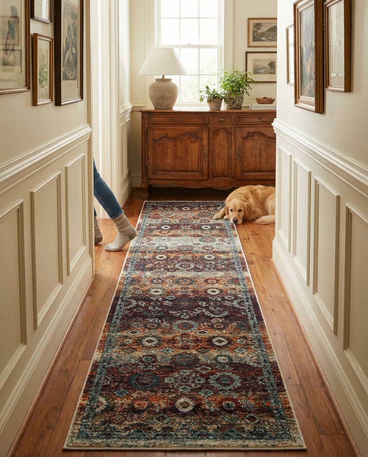 Detail image of 2' 7 x 13' Isabella Runner Rug