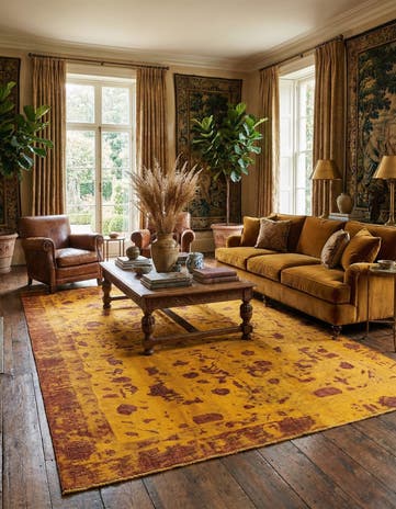 7' 3 x 10' 6 Vintage Royal Wool Rug